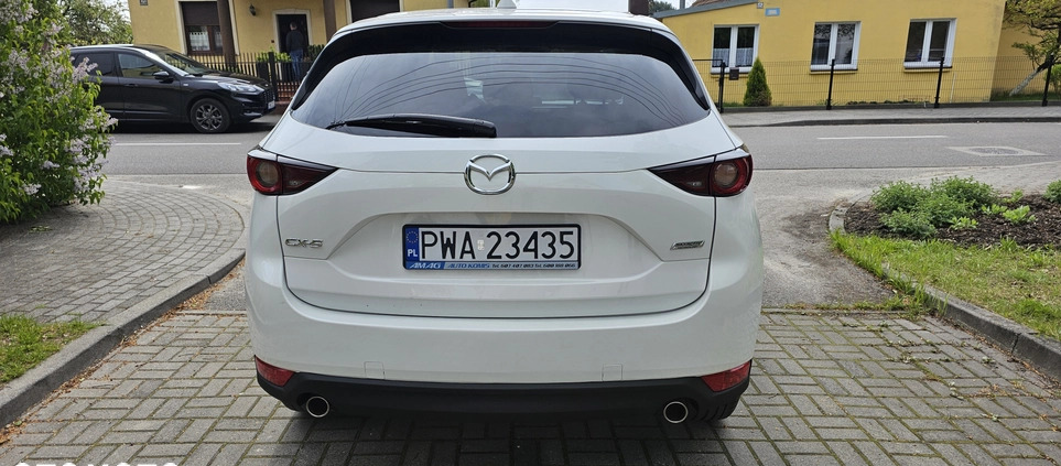 Mazda CX-5 cena 79900 przebieg: 76000, rok produkcji 2019 z Wągrowiec małe 67